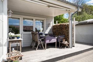 Overdækket terrasse