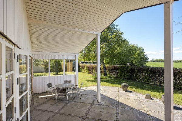 Overdækket terrasse