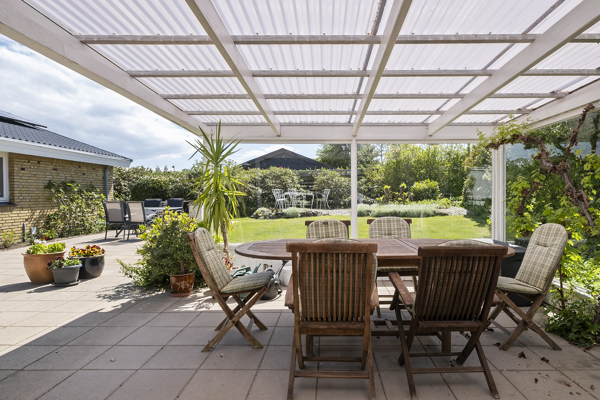 Overdækket terrasse