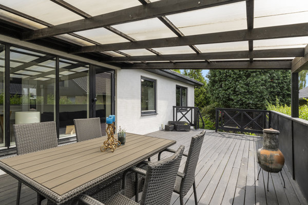 Overdækket terrasse