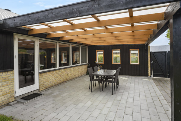 Overdækket terrasse