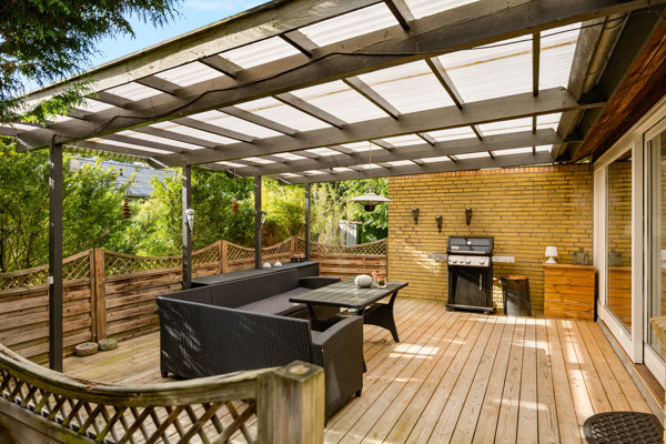 Overdækket terrasse