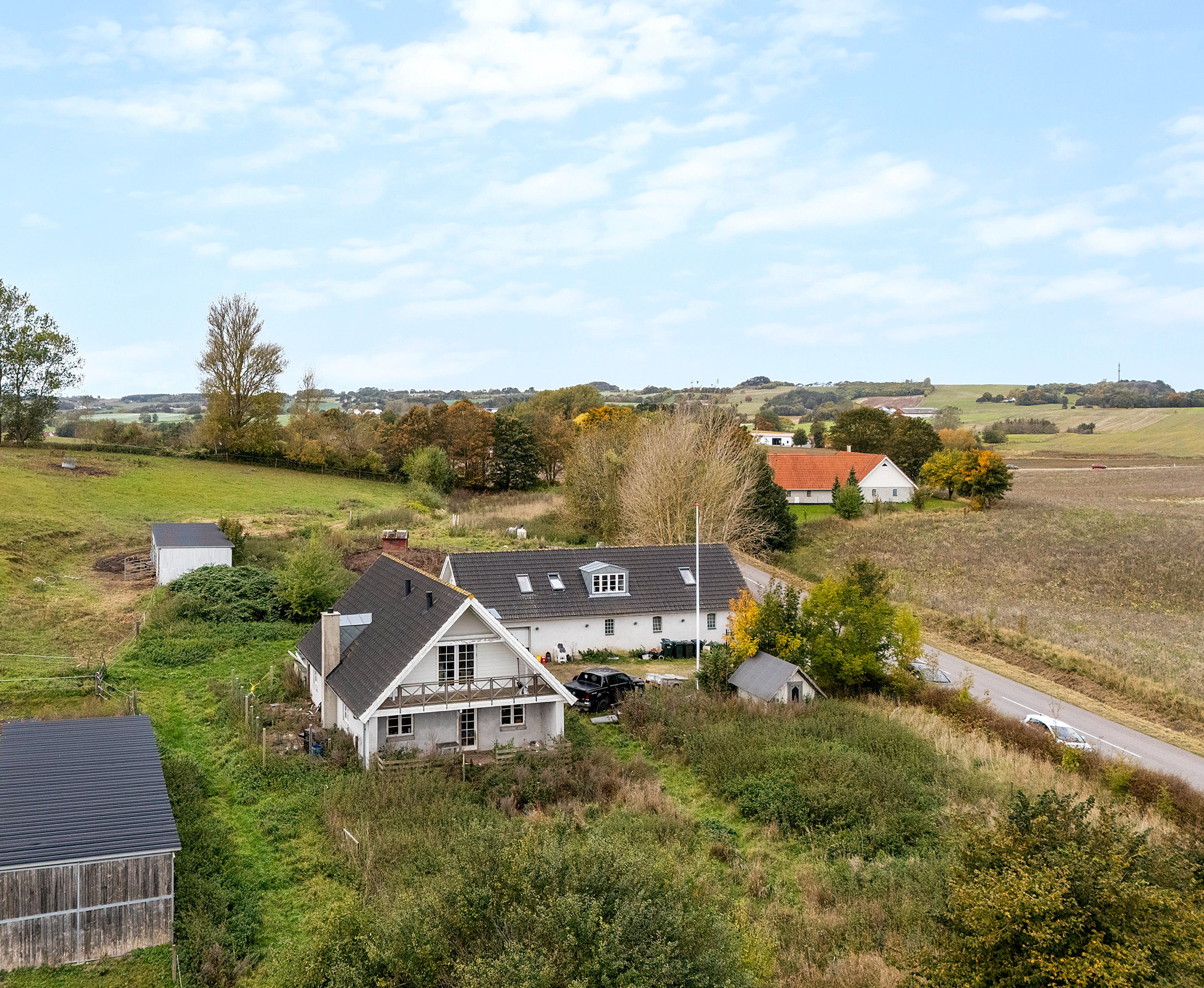 Landejendom på Kroenborgvej 45 4550 Asnæs.