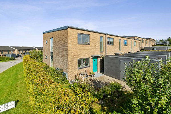 Ejendommen set forfra