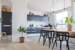 Spisestue og køkken