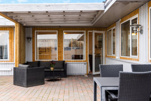 Overdækket terrasse