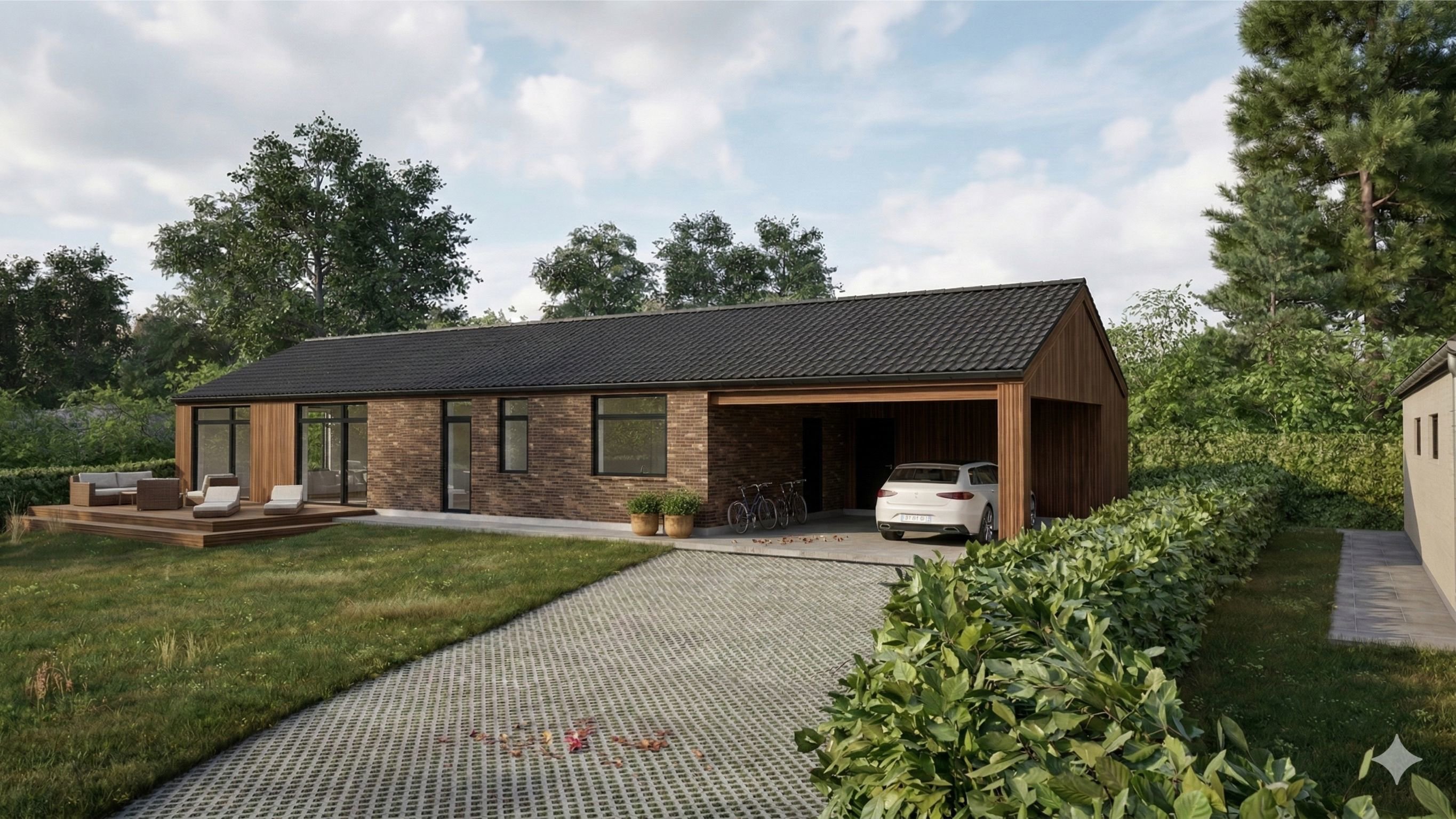 Villa på Skovvej 5B 7182 Bredsten.