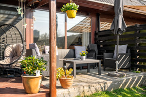 Overdækket terrasse
