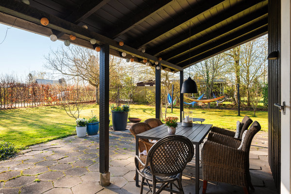Overdækket terrasse