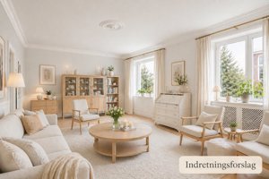 Indretningsforslag stue