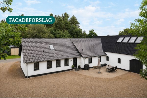 Facadeforslag - ejendommen