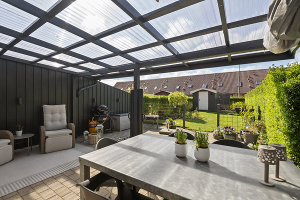 Overdækket terrasse
