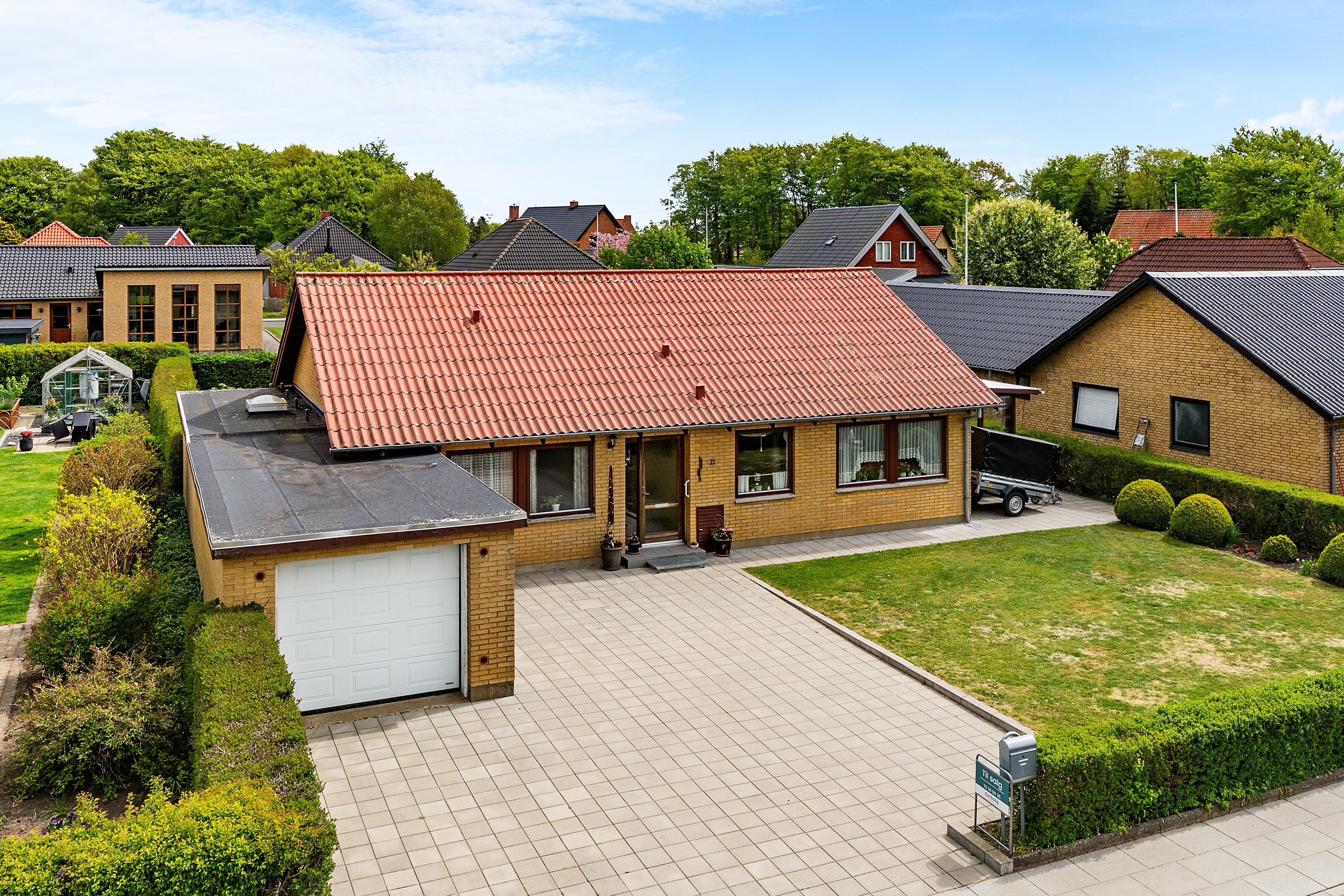 Villa på Lærkevej 21 7480 Vildbjerg.