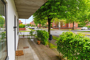 Overdækket indgang