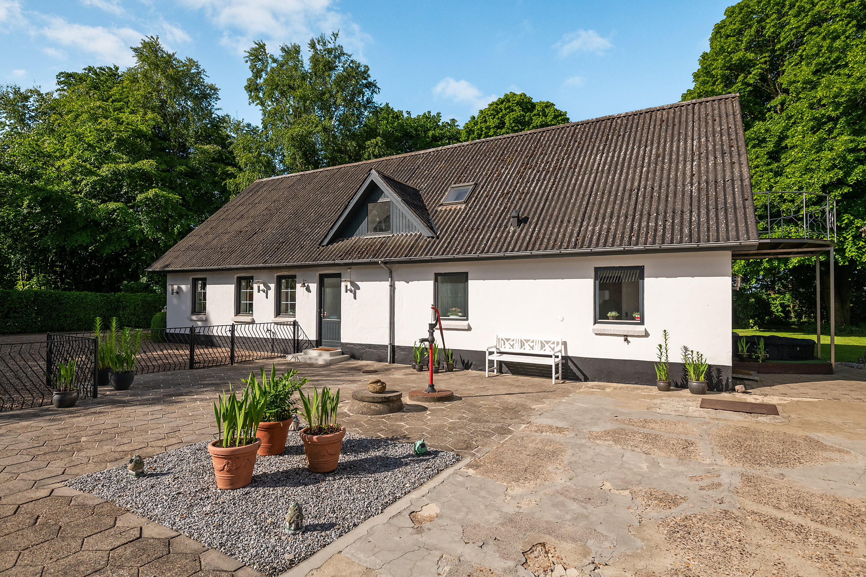 Landejendom på Sdr. Hveddevej 1 6933 Kibæk.