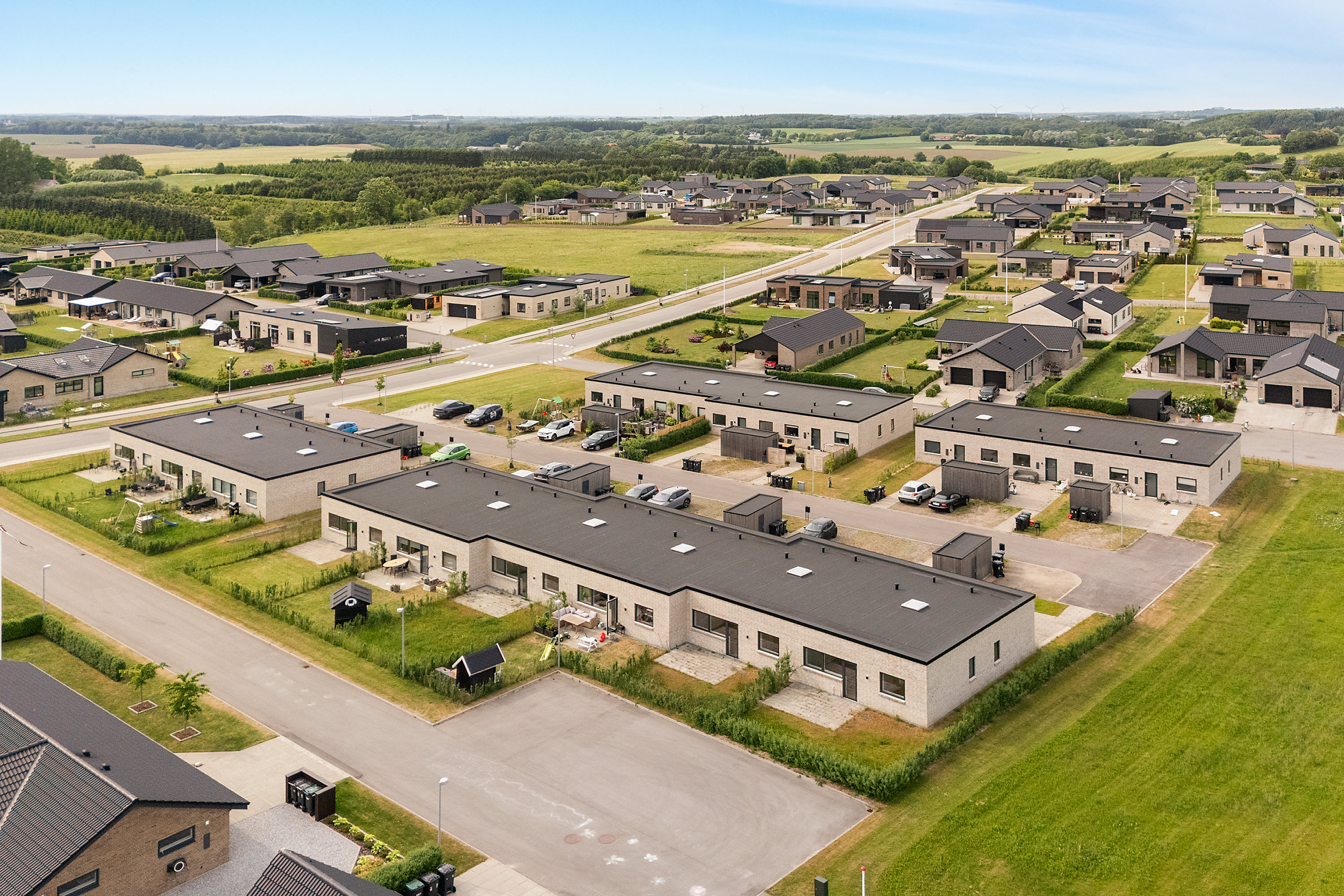 Rækkehus på Hvedebakken 26E 8450 Hammel.