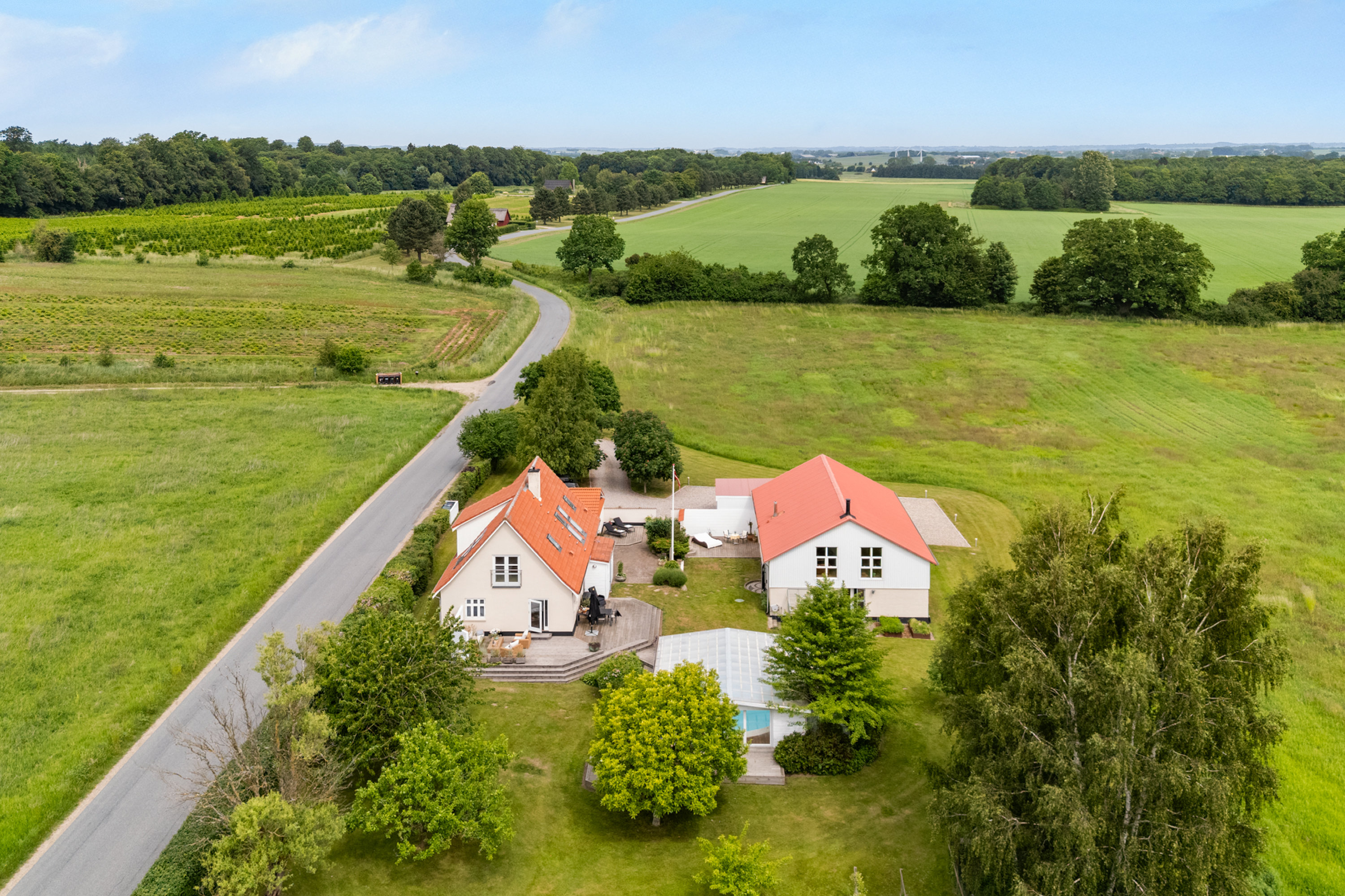 Landejendom på Aggersvoldvej 8 4450 Jyderup.