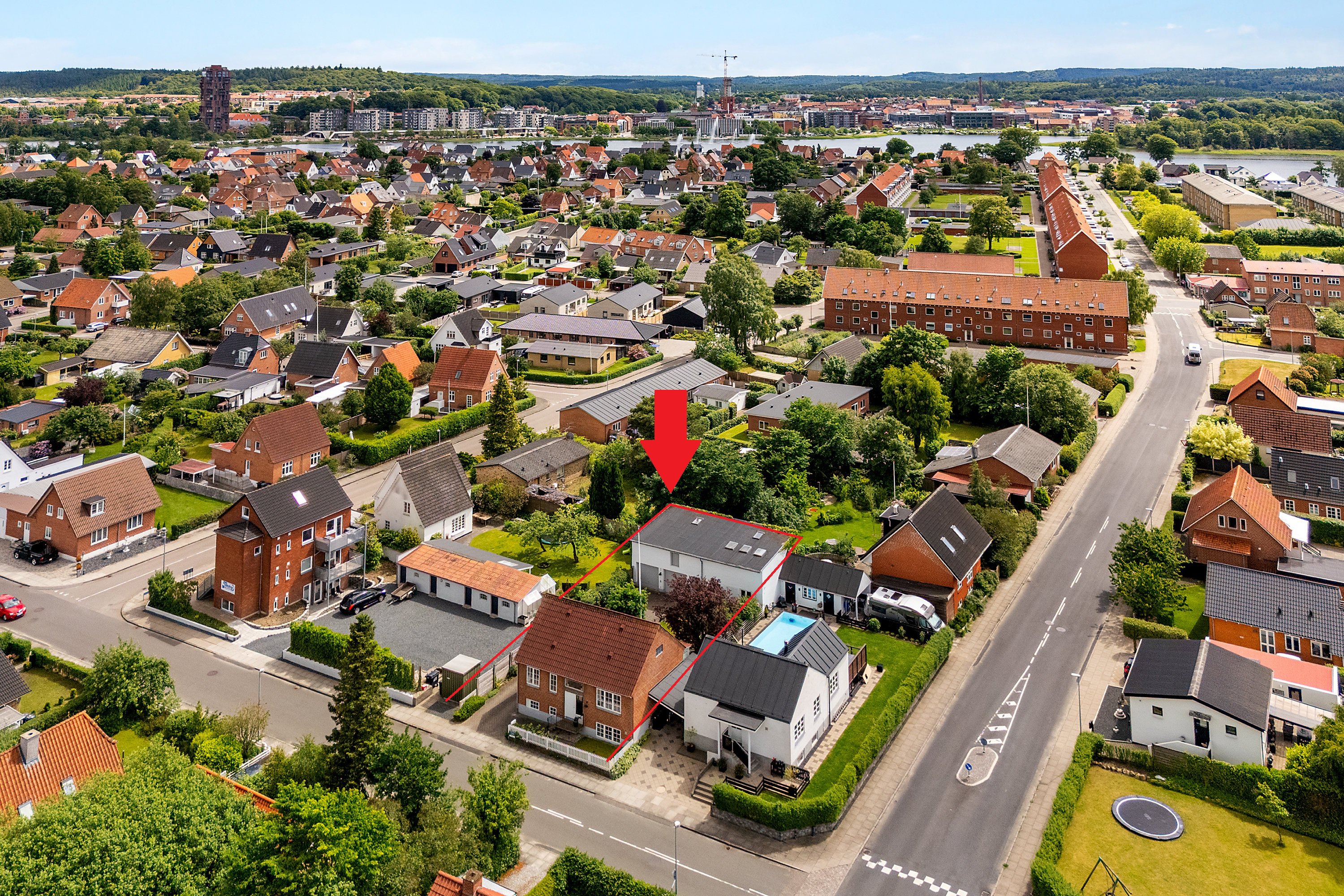 Villa på Grøndalsvej 23 8600 Silkeborg.