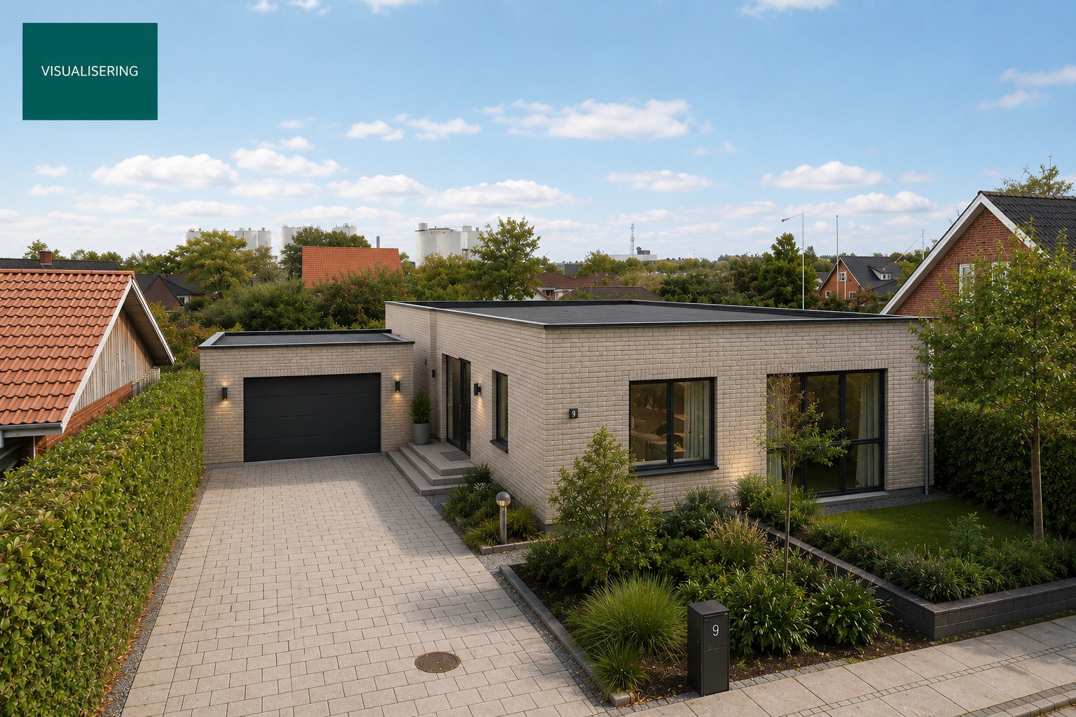 Villa på Helgesensvej 9 7500 Holstebro.