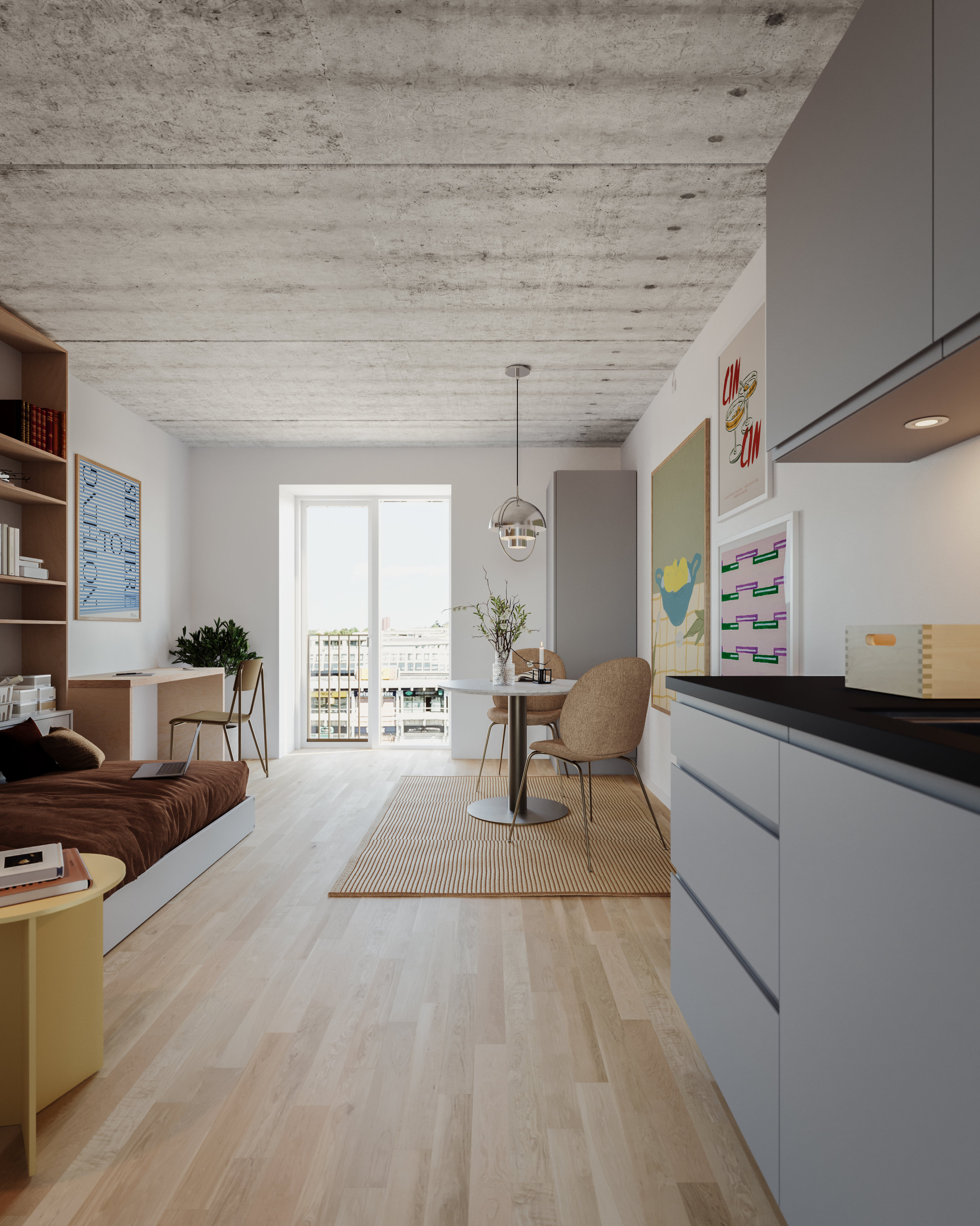 3-room apartment in Viby J