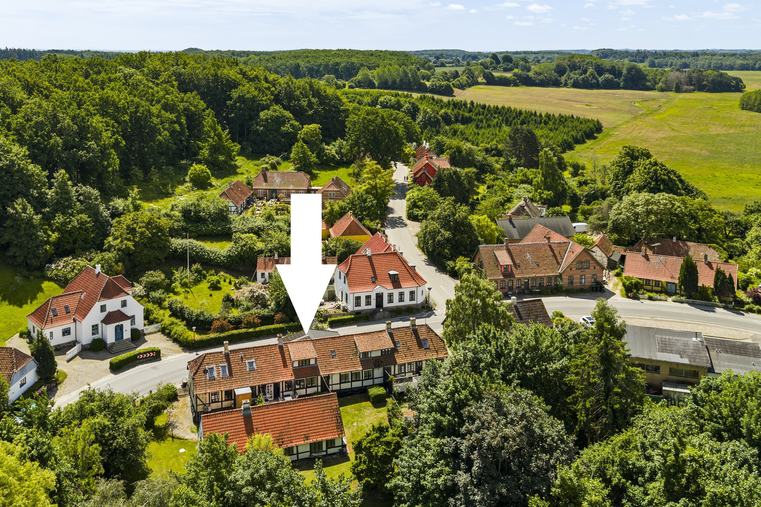 Rækkehus på Slotsgade 75 5953 Tranekær.