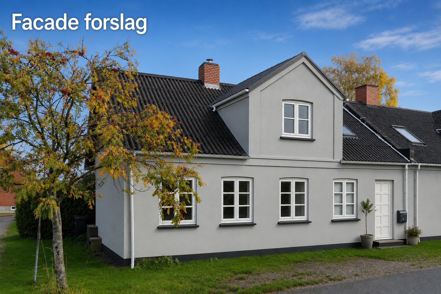 Rækkehus på Stationsvej 12 8300 Odder.