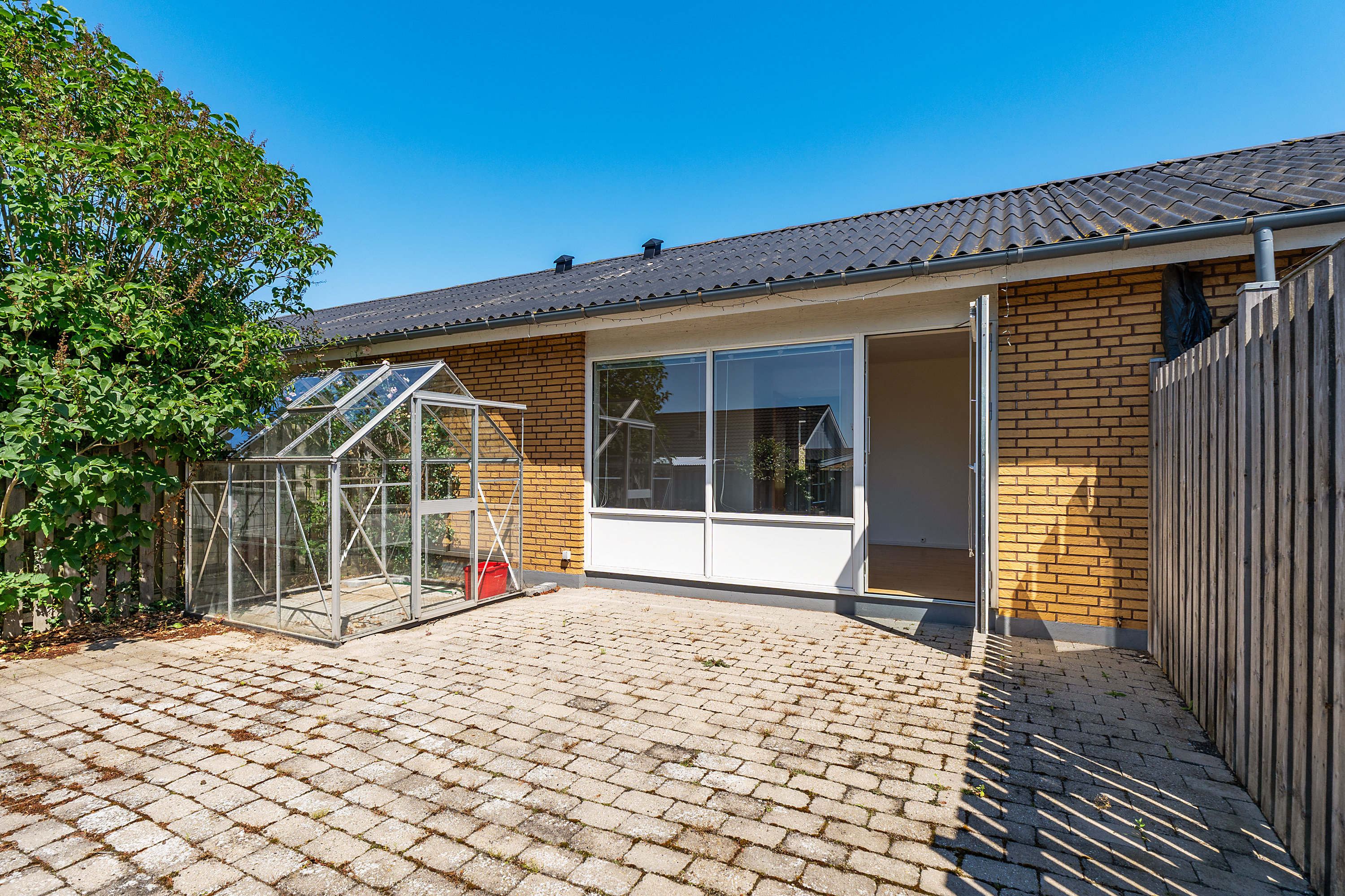 Rækkehus på Kornvænget 14O 4673 Rødvig Stevns.