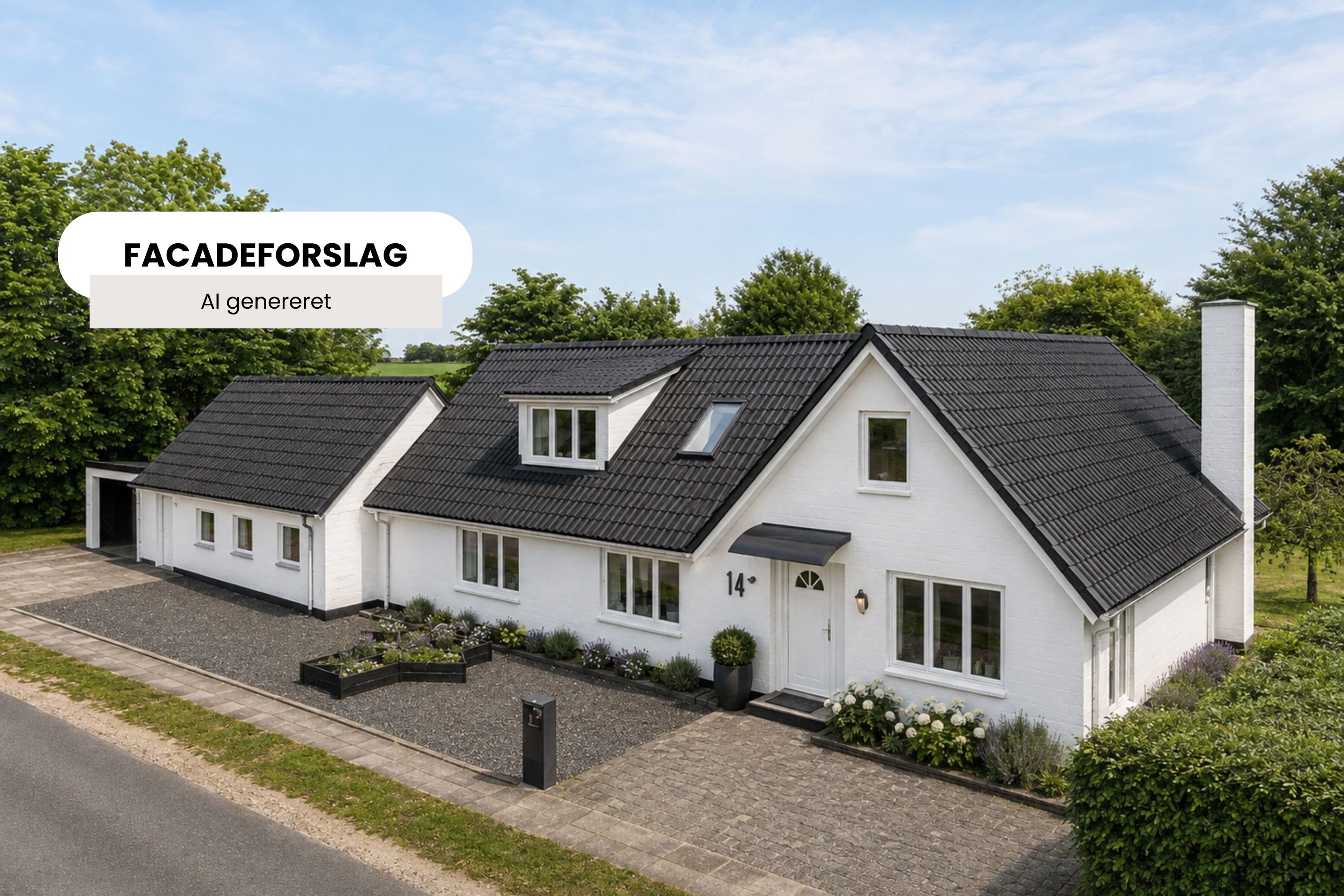 Villa på Lergravvej 14 7490 Aulum.