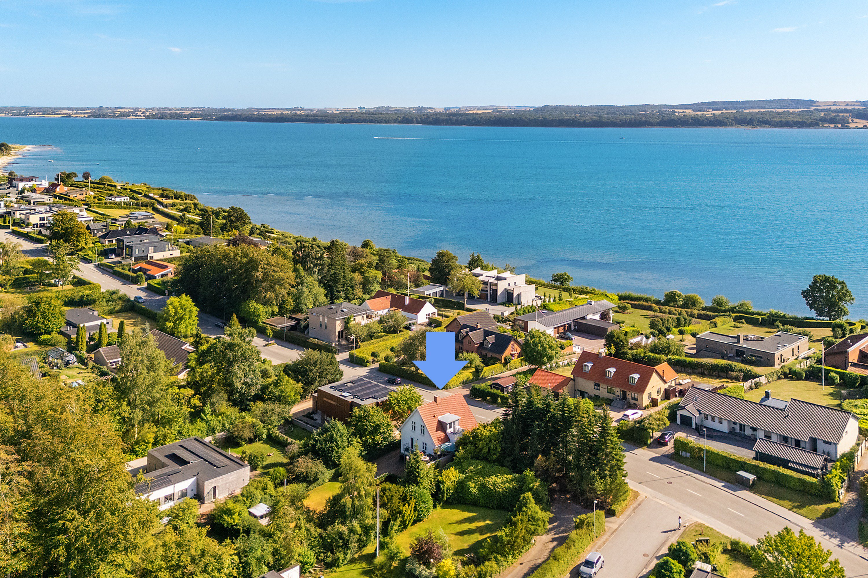 Villa på Stensballe Strandvej 21 8700 Horsens.
