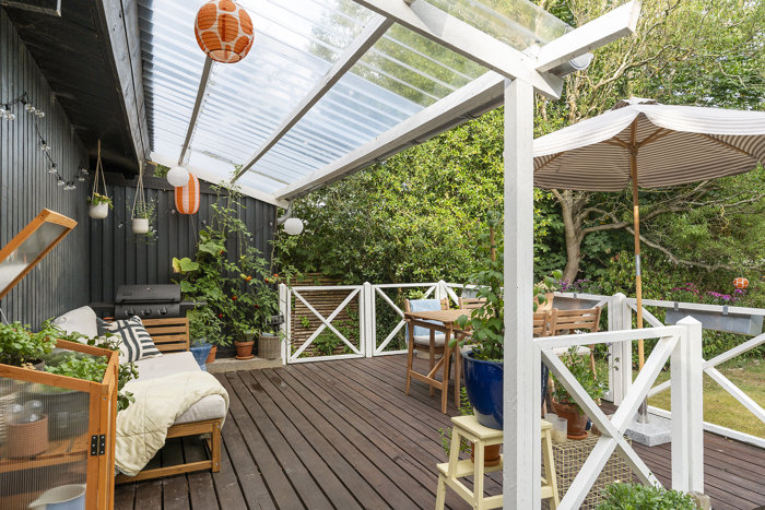 Overdækket terrasse