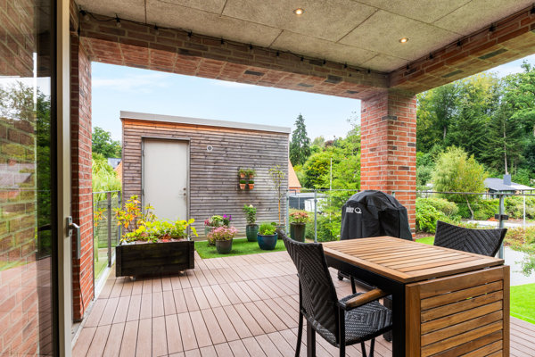 Overdækket terrasse