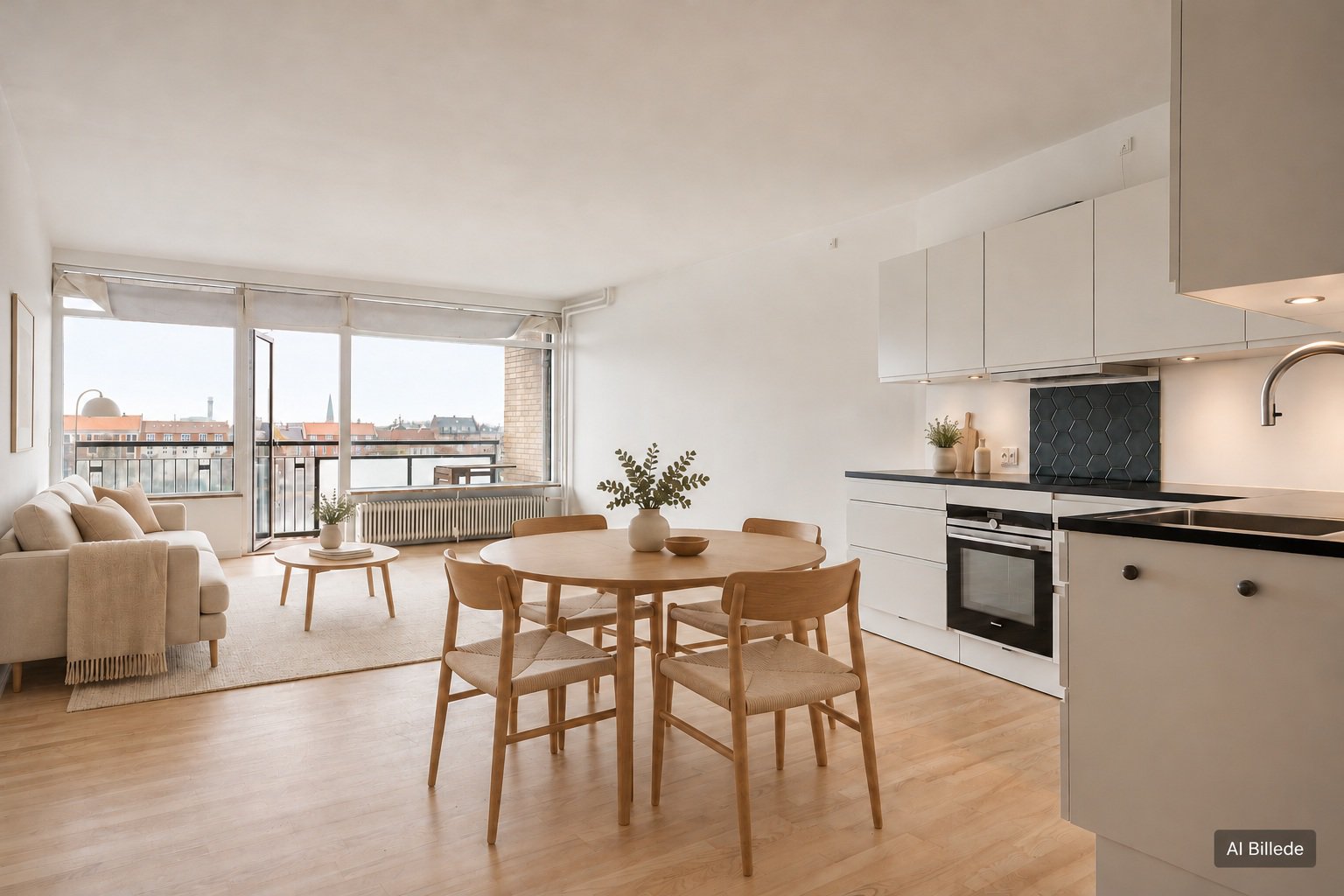 2-bed apartment, 99 m²